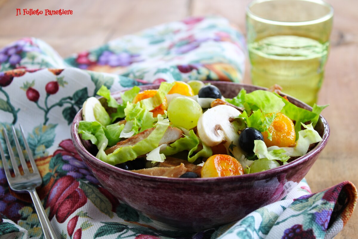 Autumn Salad (Classic and Vegan Version)