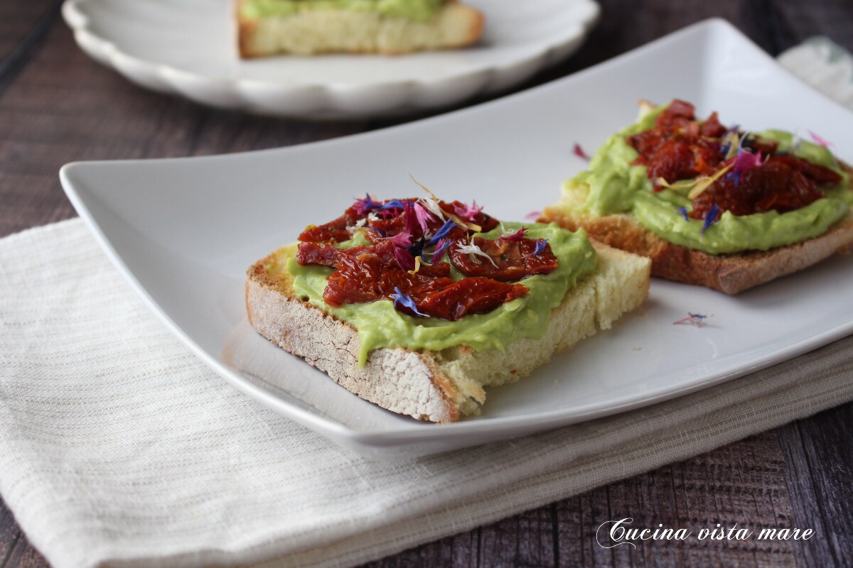 Avocado and Cherry Tomato Bruschetta