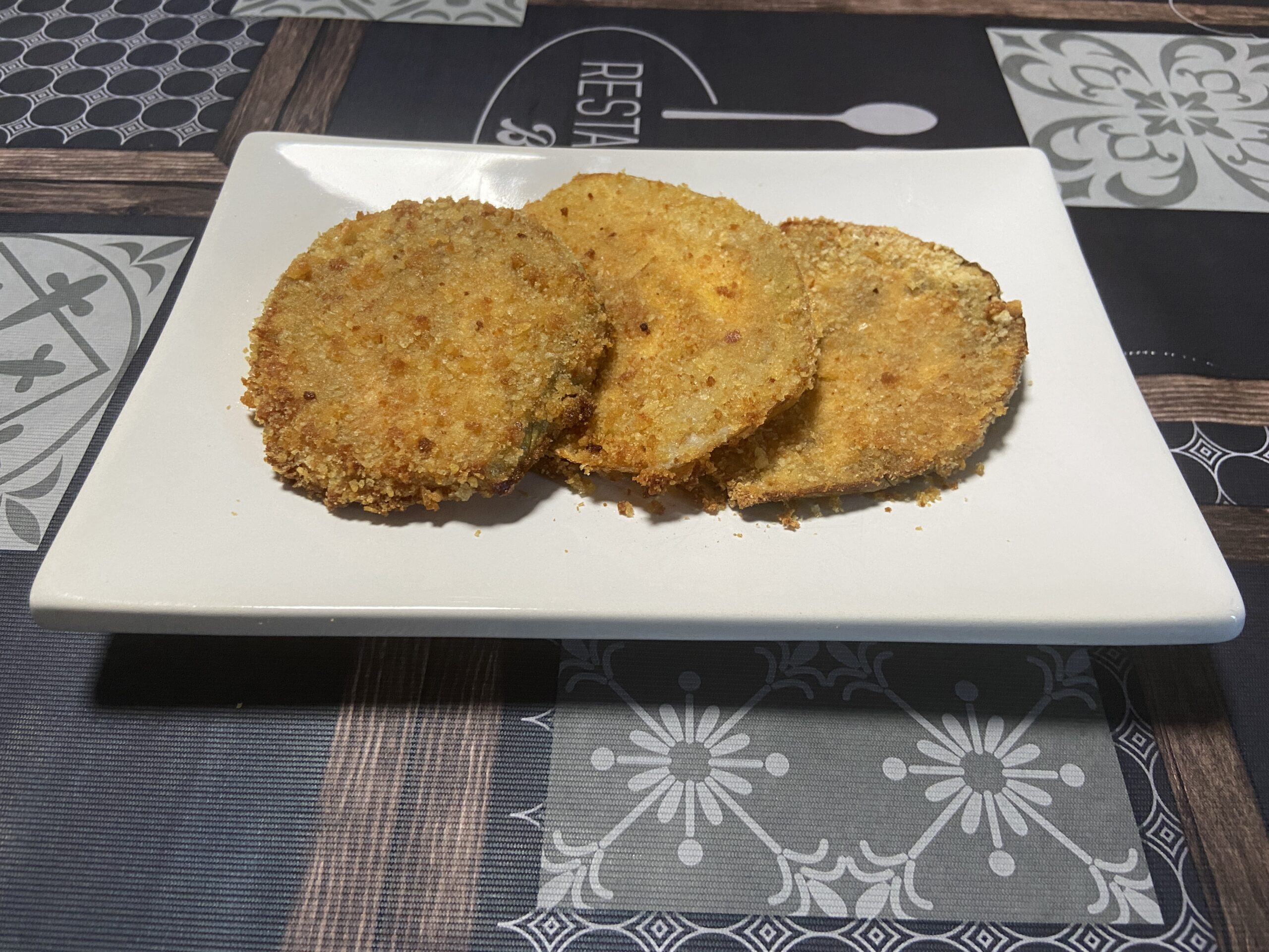 White Eggplant Cutlets