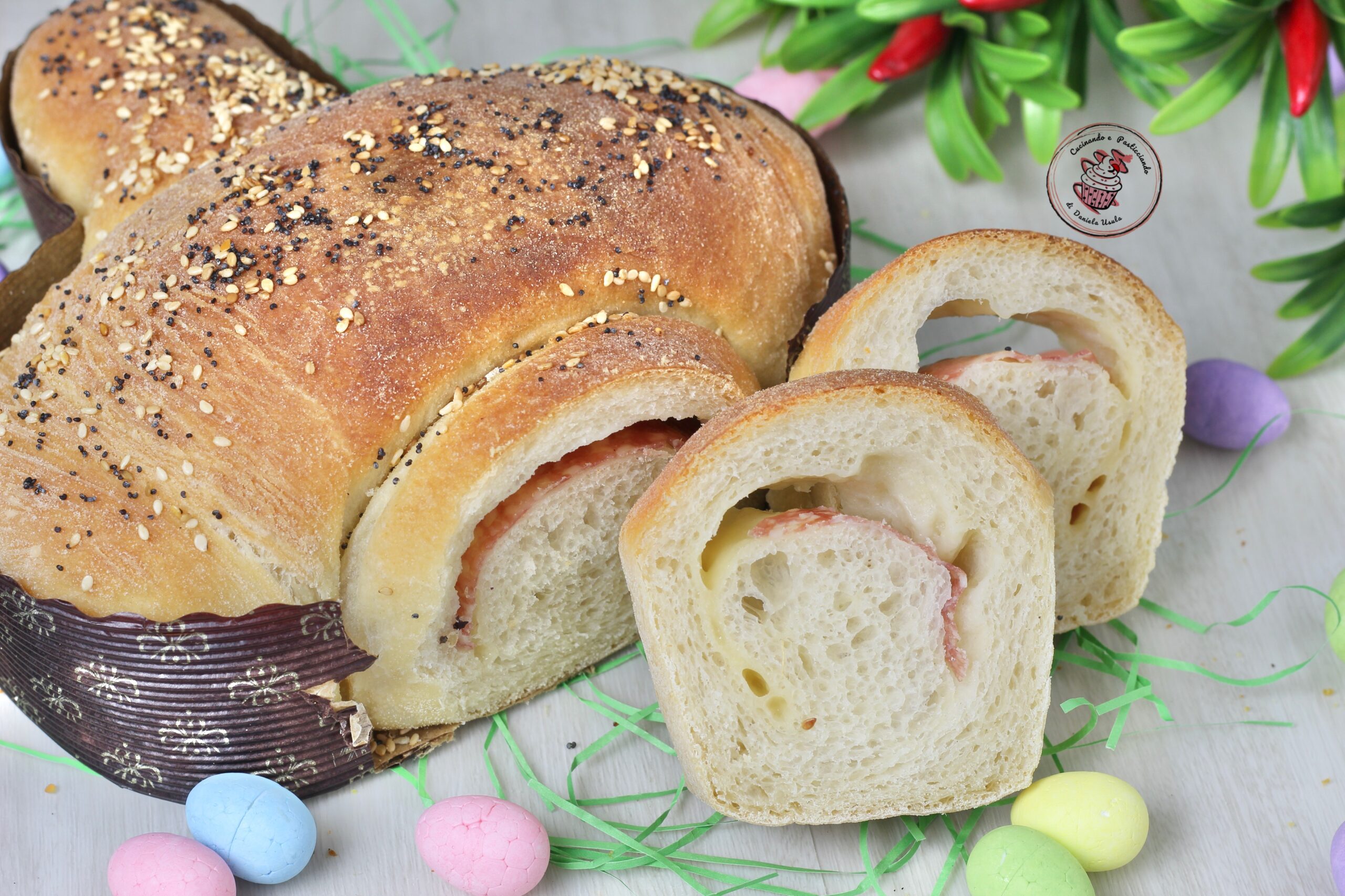 Stuffed Bread Dove with Sourdough