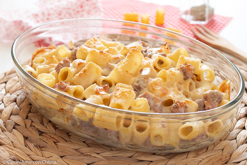 BAKED PASTA WITH SAUSAGE