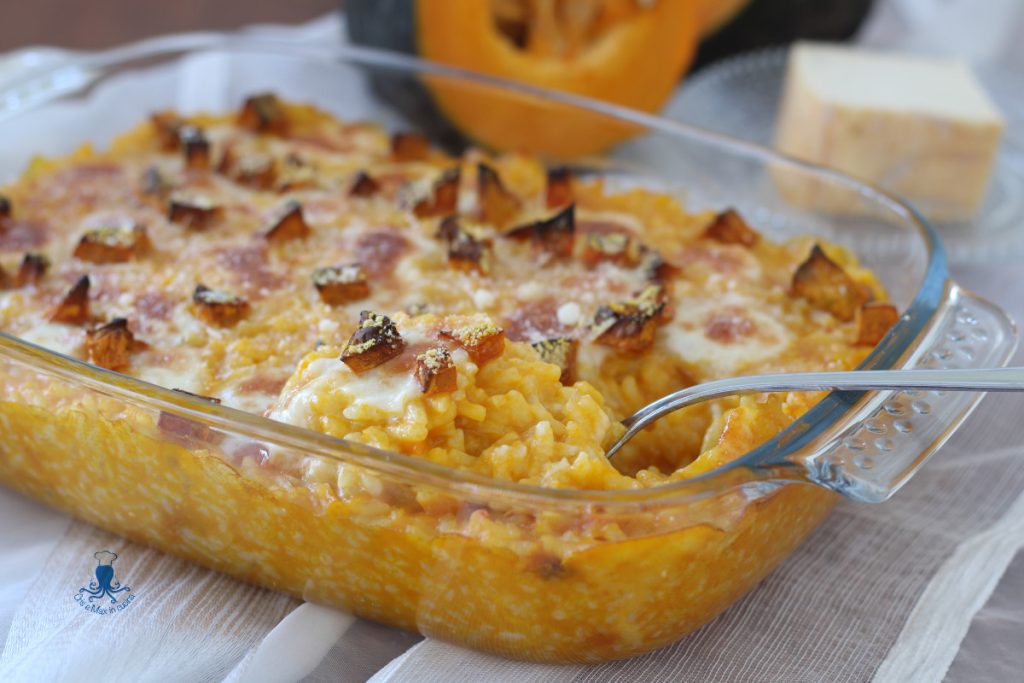 Baked Risotto with Taleggio and Pumpkin2