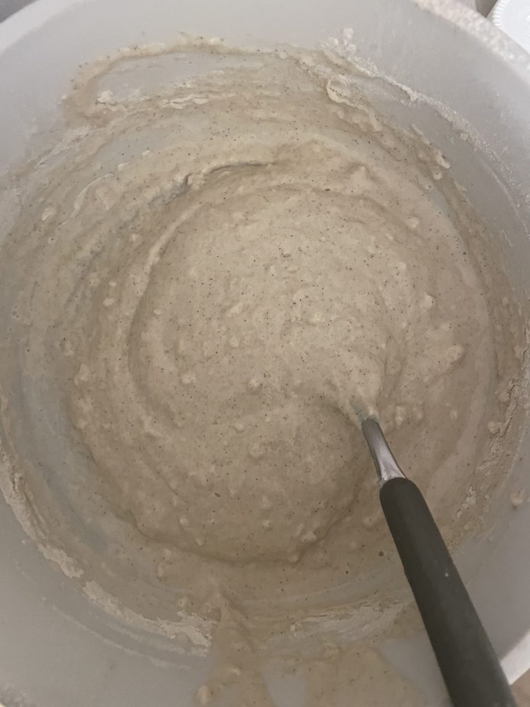 finished batter