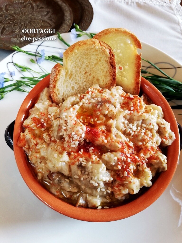 Babagonoush eggplant caviar