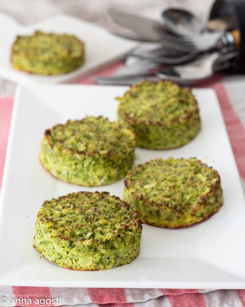 Baked Broccoli Fritters