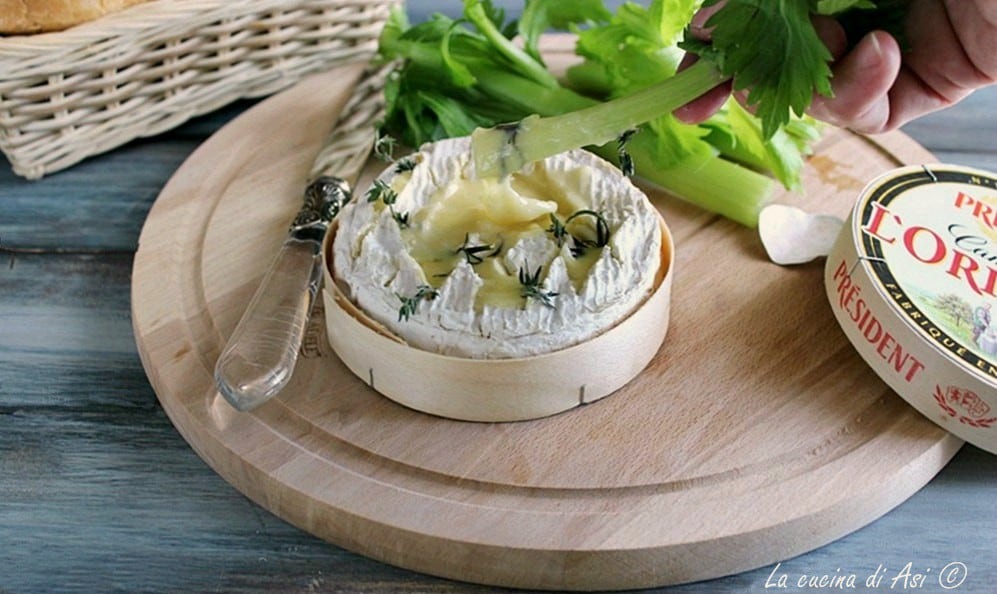 Baked Camembert with Herbs