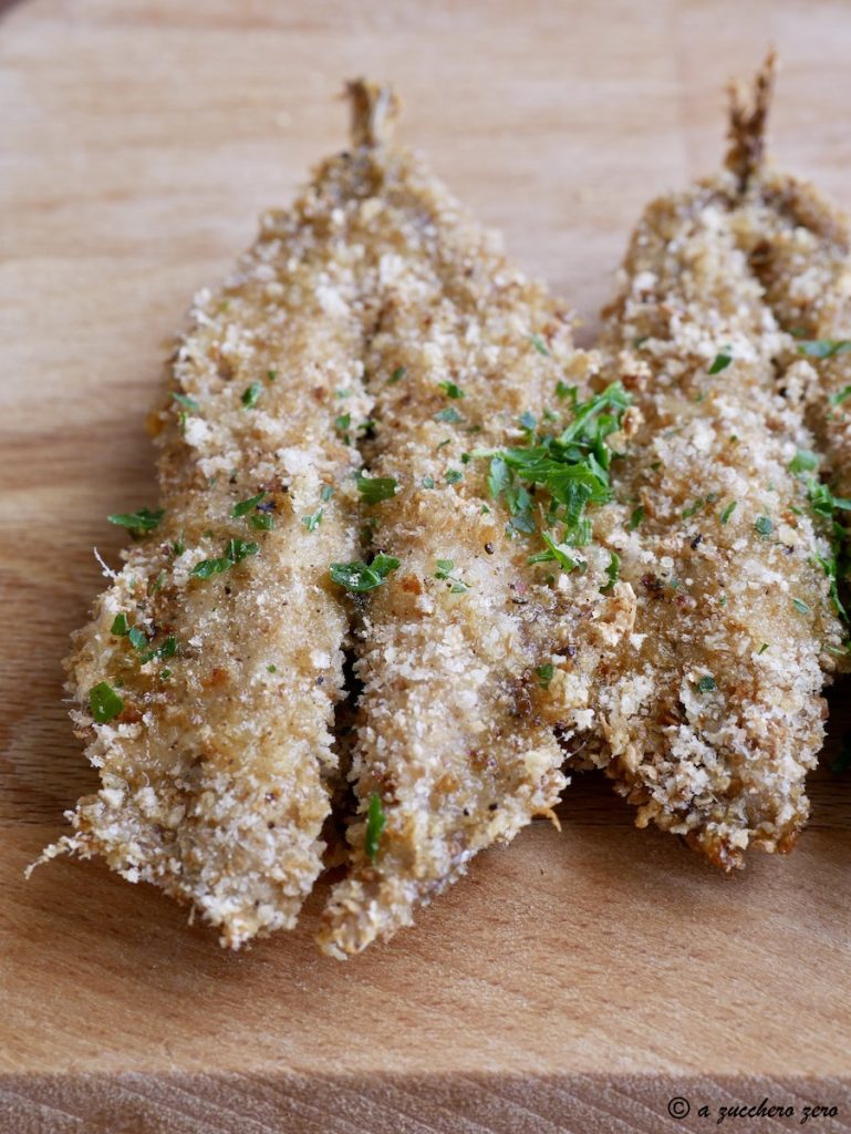 Baked Gratin Anchovies with Egg-Free Coating | Light and Crunchy Recipe