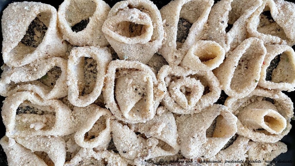 Baked Light Breaded Calamari Rings