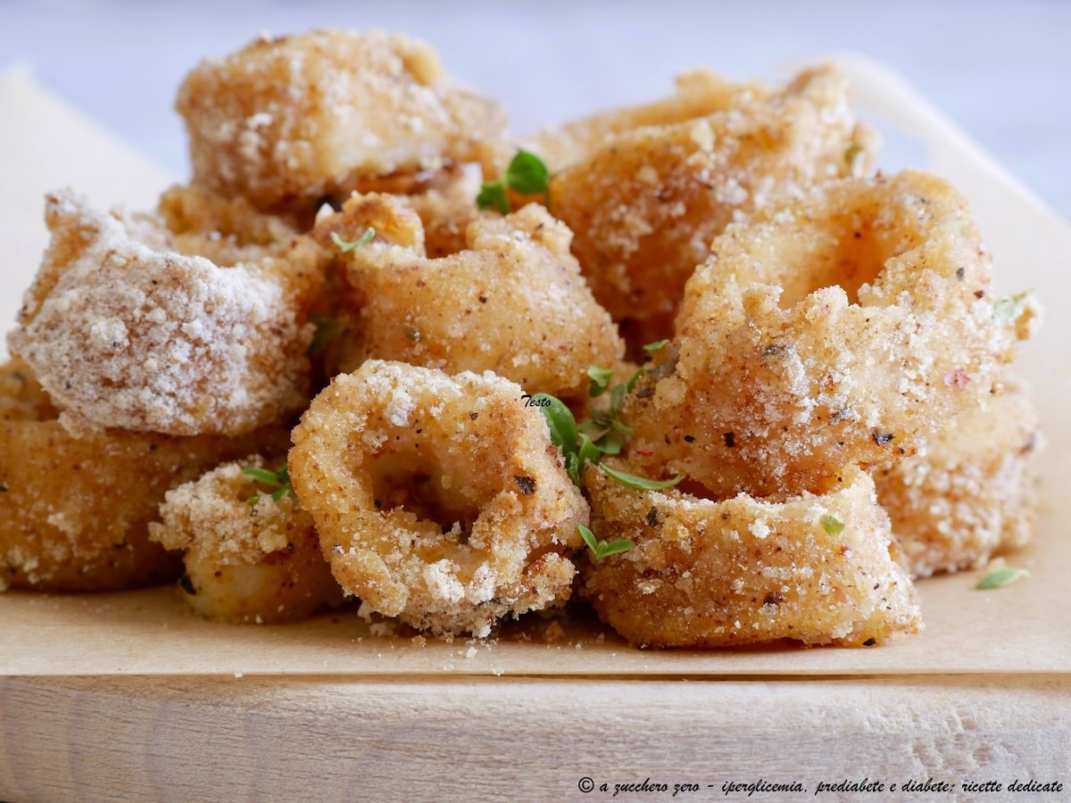 Baked Light Breaded Calamari Rings