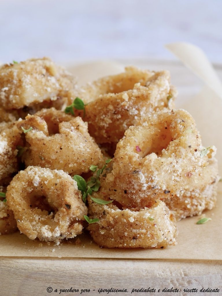 Baked Light Breaded Calamari Rings
