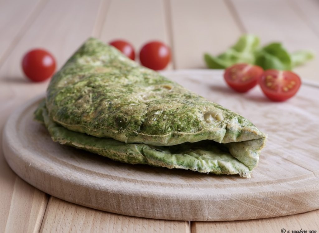 Baked Omelette with Olives and Arugula Light | Simple or Stuffed