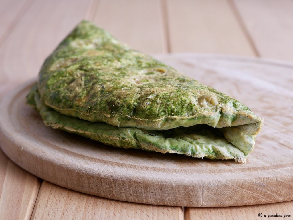 Baked Omelette with Olives and Arugula Light | Simple or Stuffed
