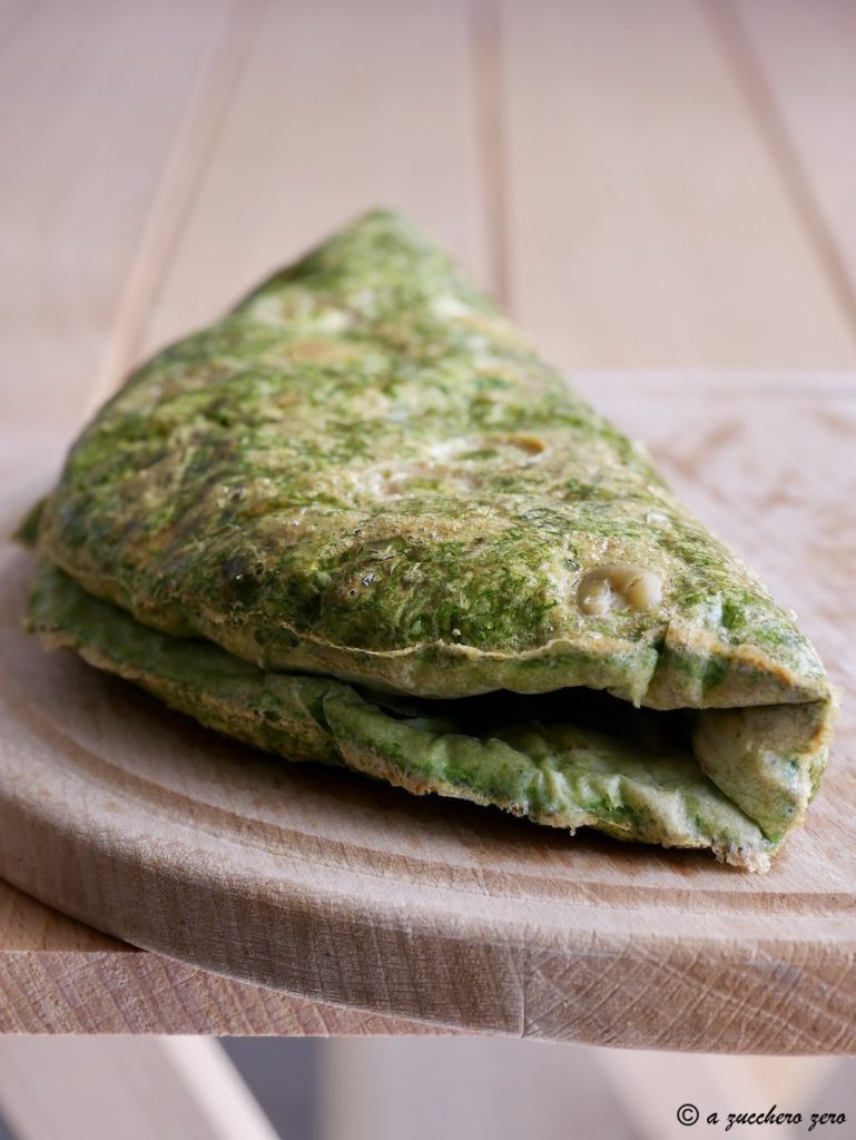 Baked Omelette with Olives and Arugula Light | Simple or Stuffed