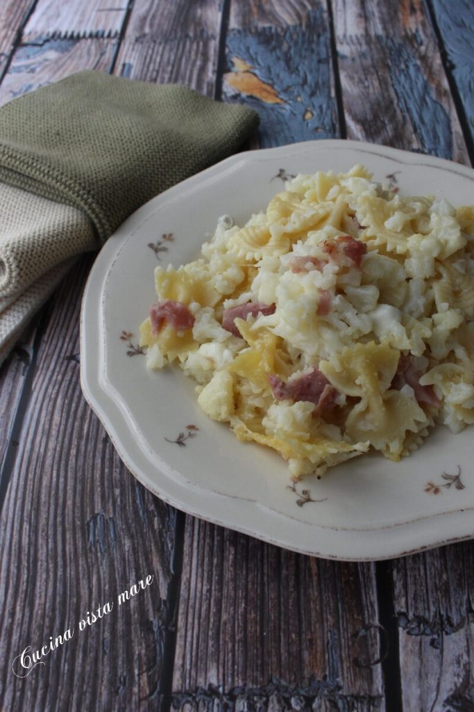 Baked Pasta with Cauliflower and Prosciutto Seaside Kitchen