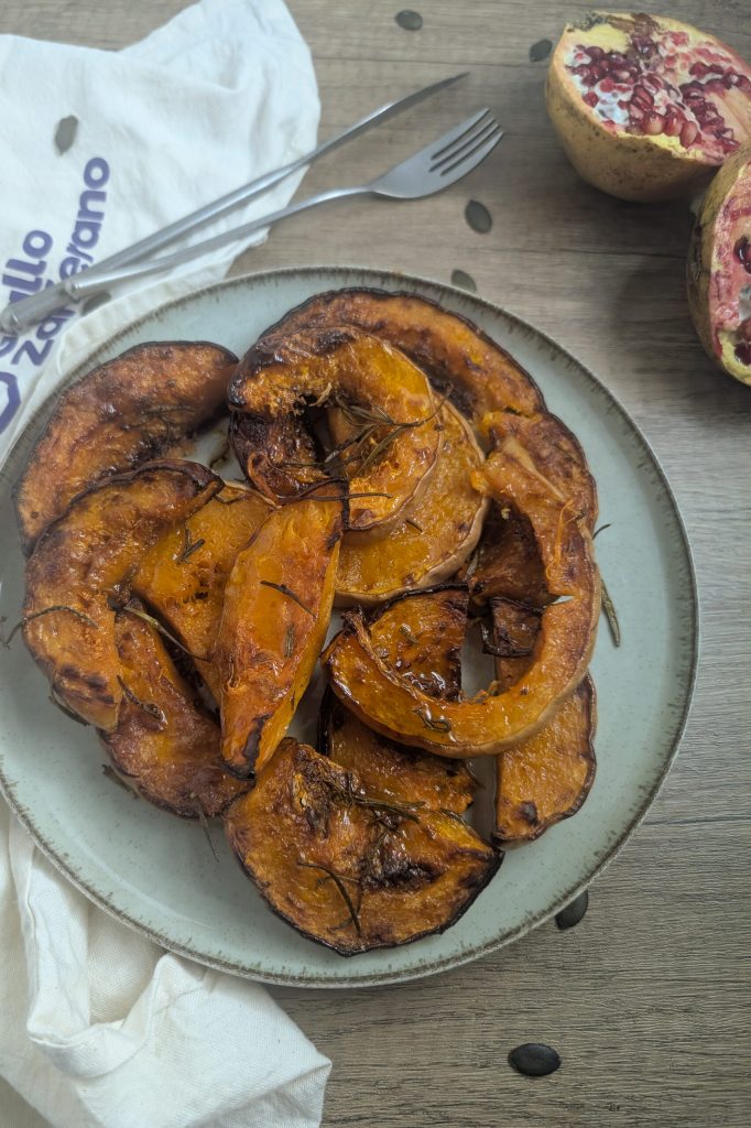 Baked Pumpkin with Skin Easy and Fast