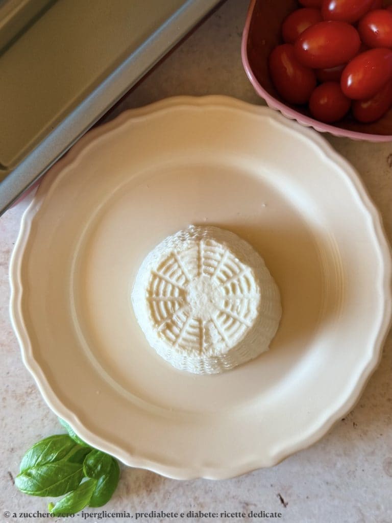 Baked Ricotta and Cherry Tomatoes Light Ingredients