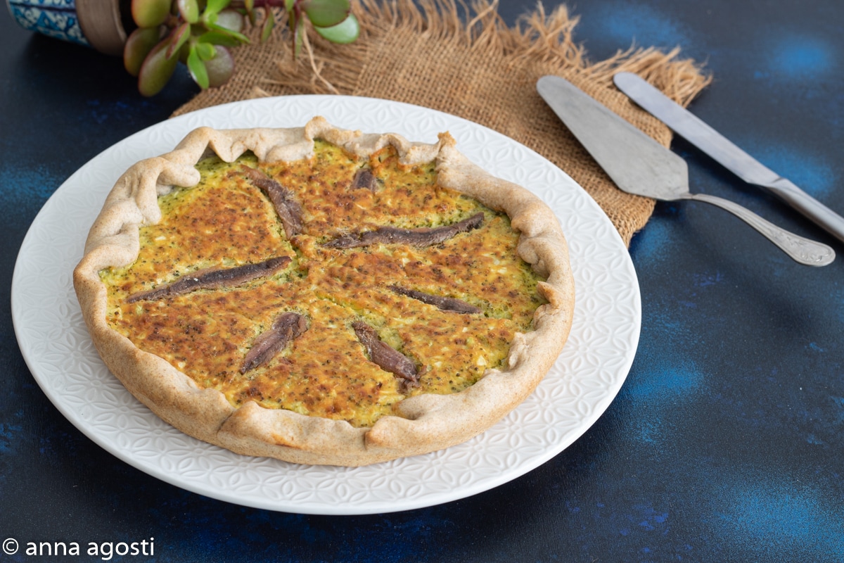Baked Rustic Broccoli and Cauliflower