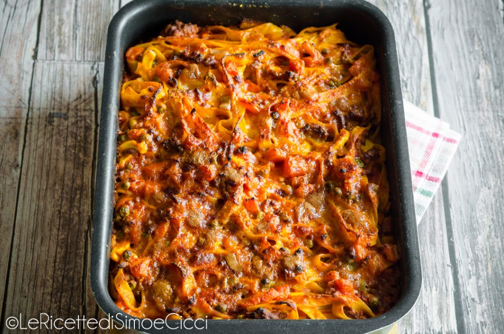 Baked Tagliatelle