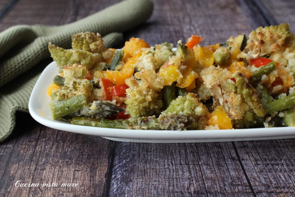 Baked Vegetable Tray Sea-view Kitchen