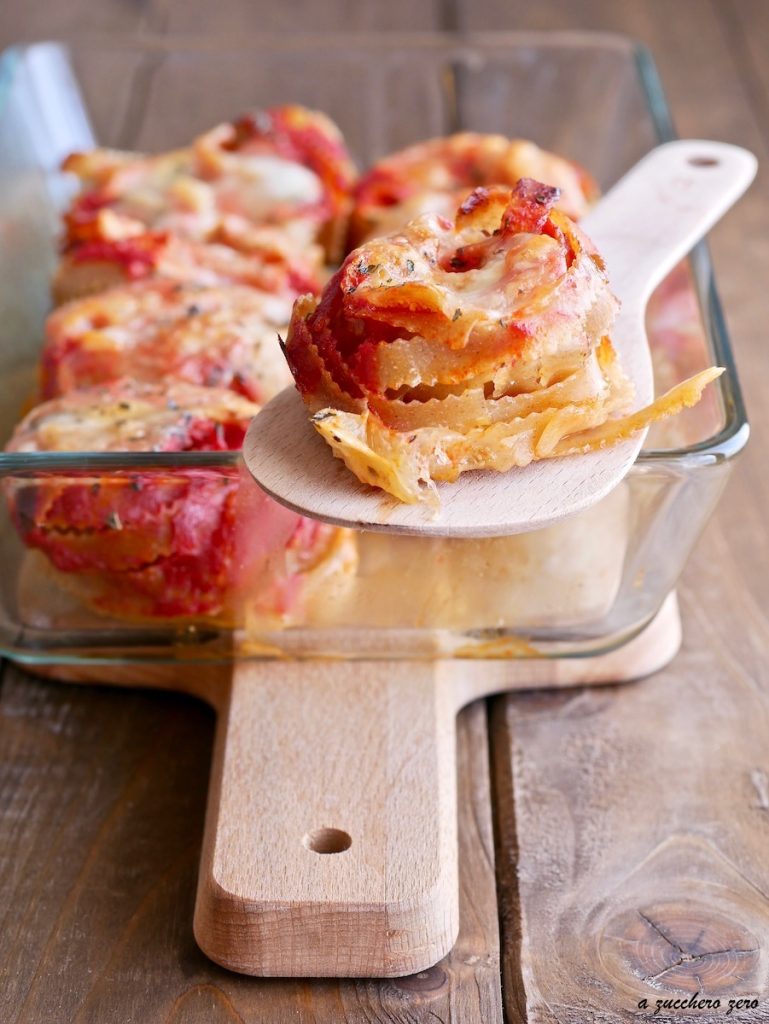 Baked Whole Wheat Tagliatelle Nests