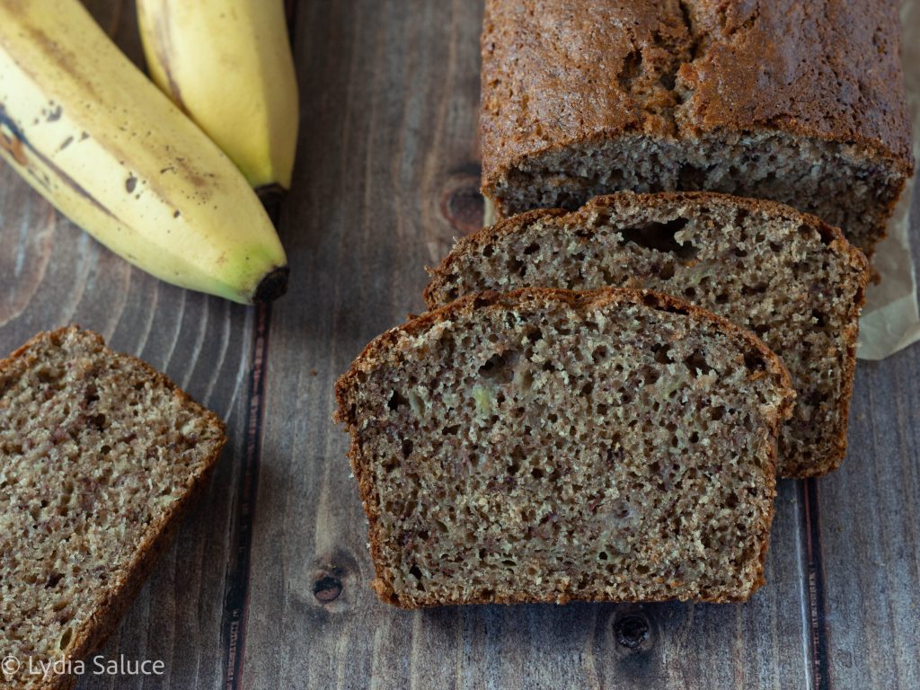 Butterless Banana Bread