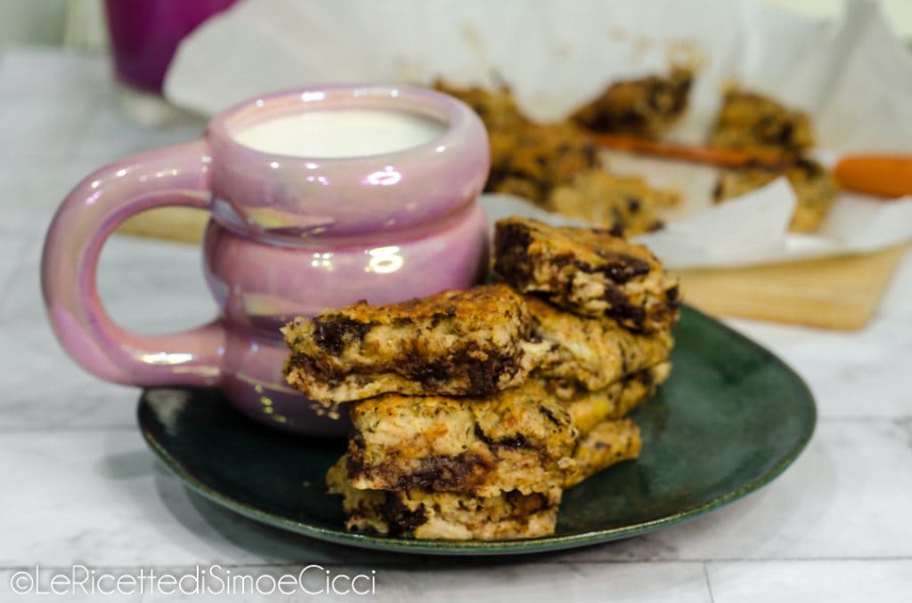 Banana and Peanut Butter Squares