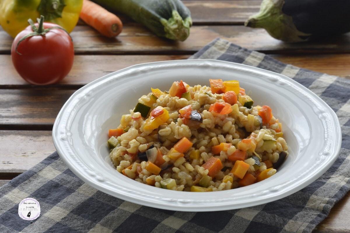 Barley with Vegetables