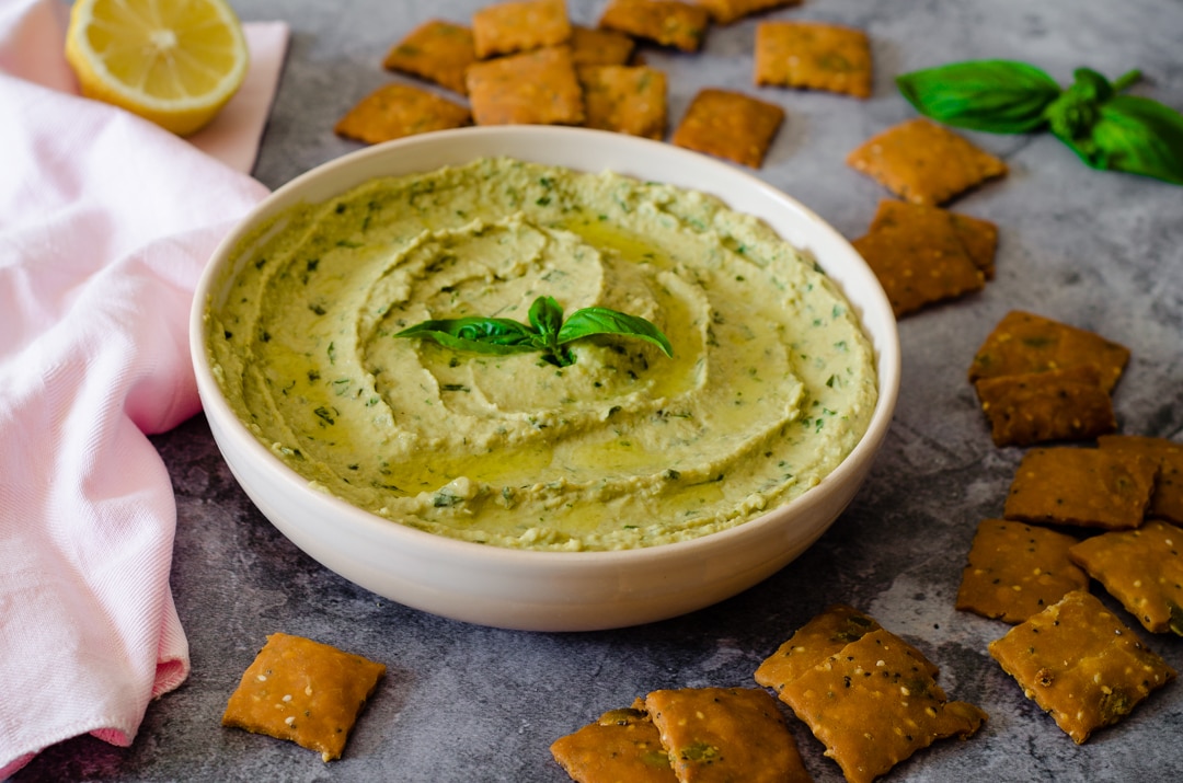 Basil Hummus