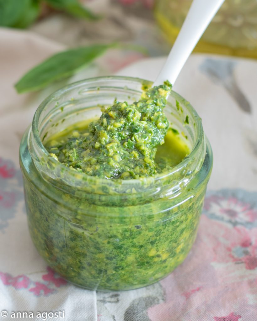 Basil and Lemon Pesto