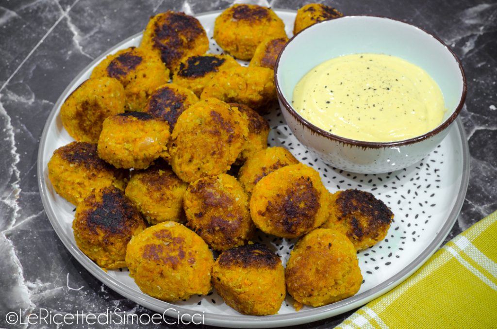 Bean and Carrot Balls