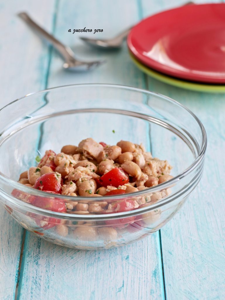 Beans and Tuna with Cherry Tomatoes