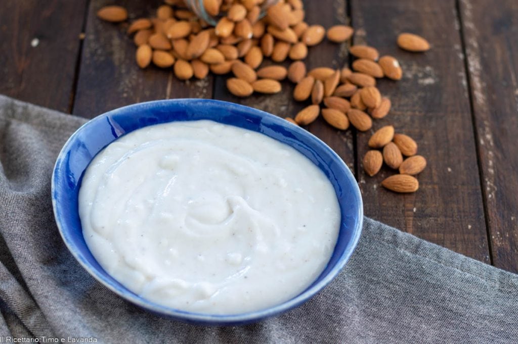 Béchamel with almond milk