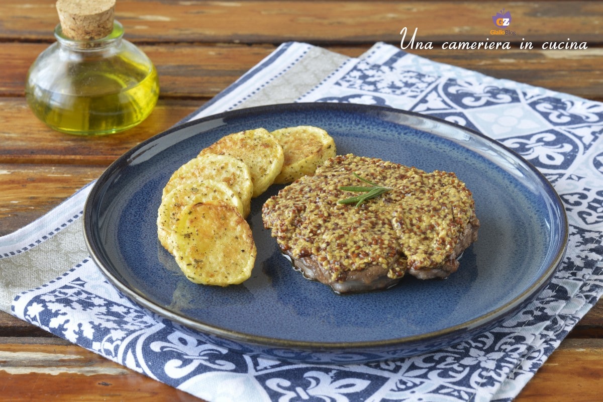 Beef Tenderloin with Whole Grain Mustard