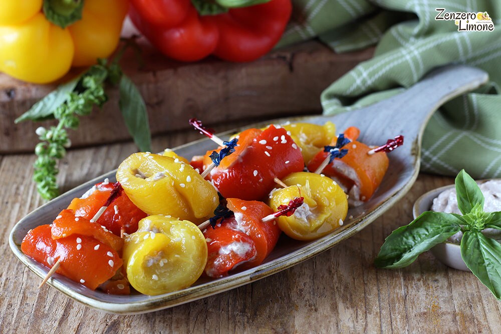 Bell Peppers Saltimbocca
