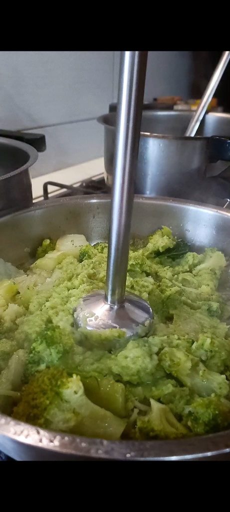Blended broccoli