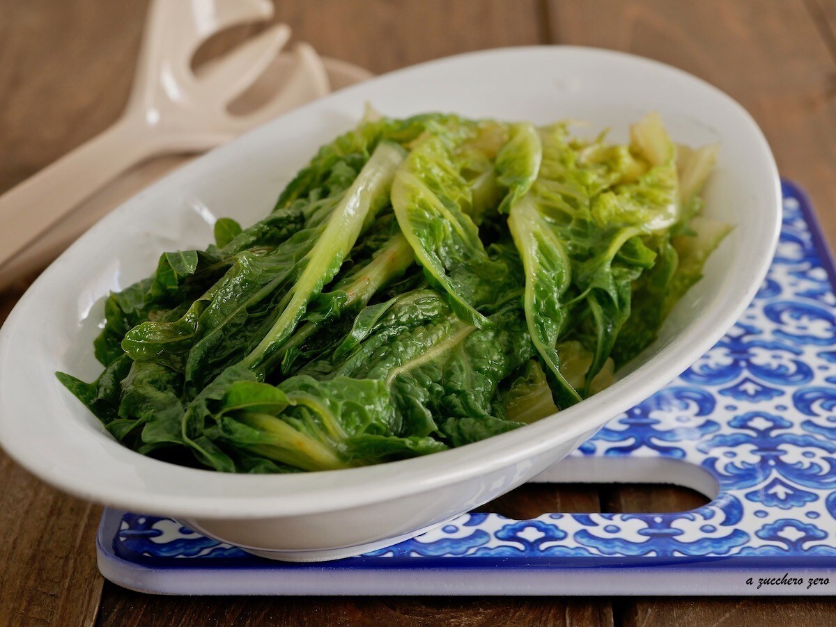 Boiled Catalogna Chicory or Field Chicory