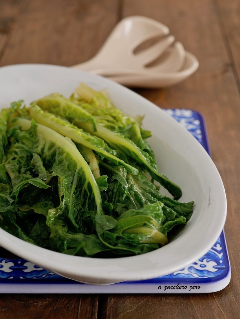 Boiled Catalogna Chicory or Field Chicory