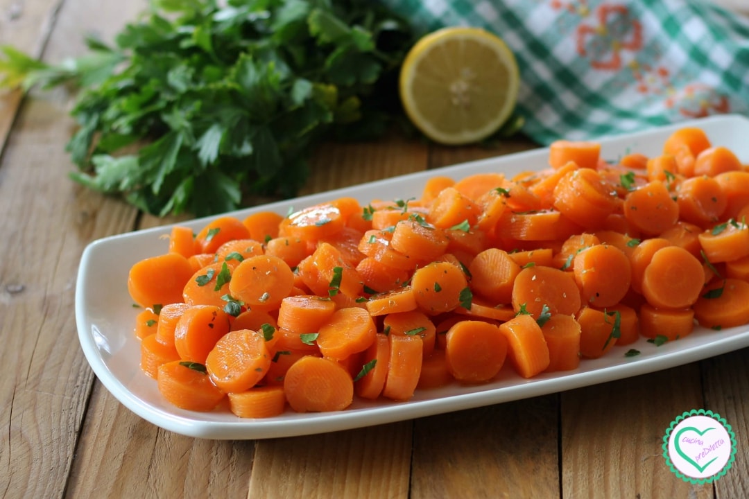 Boiled or Steamed Carrot Salad