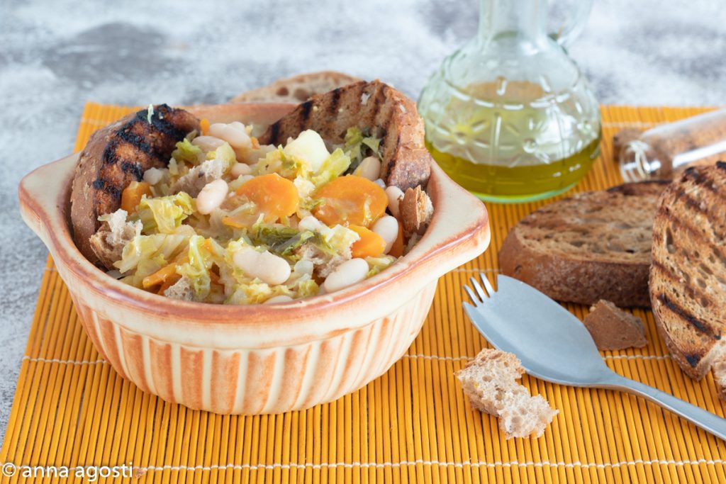Bread and bean soup