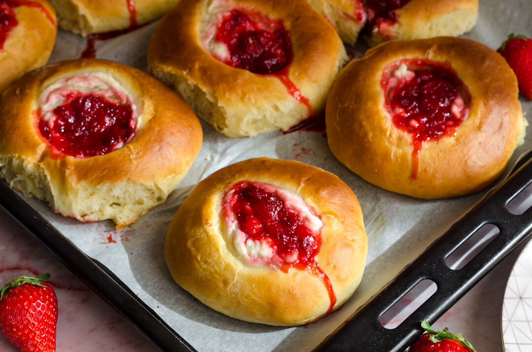 Strawberry Cheesecake Brioche