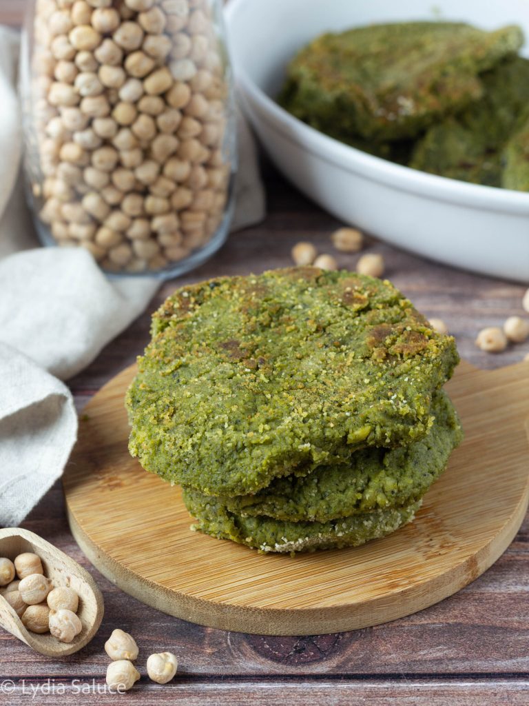 Chickpea and Kale Burger