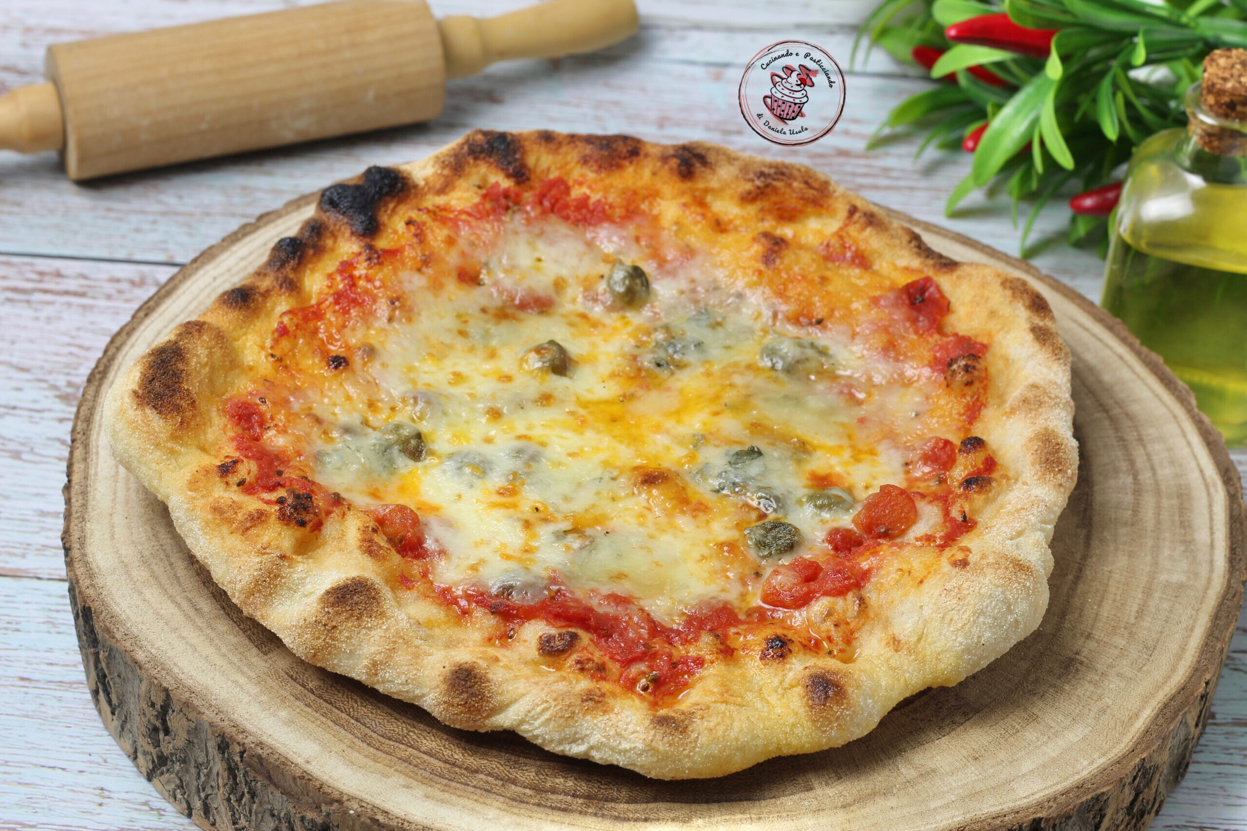 MY HOMEMADE ROUND PIZZA: easy to make, irresistible as in a pizzeria