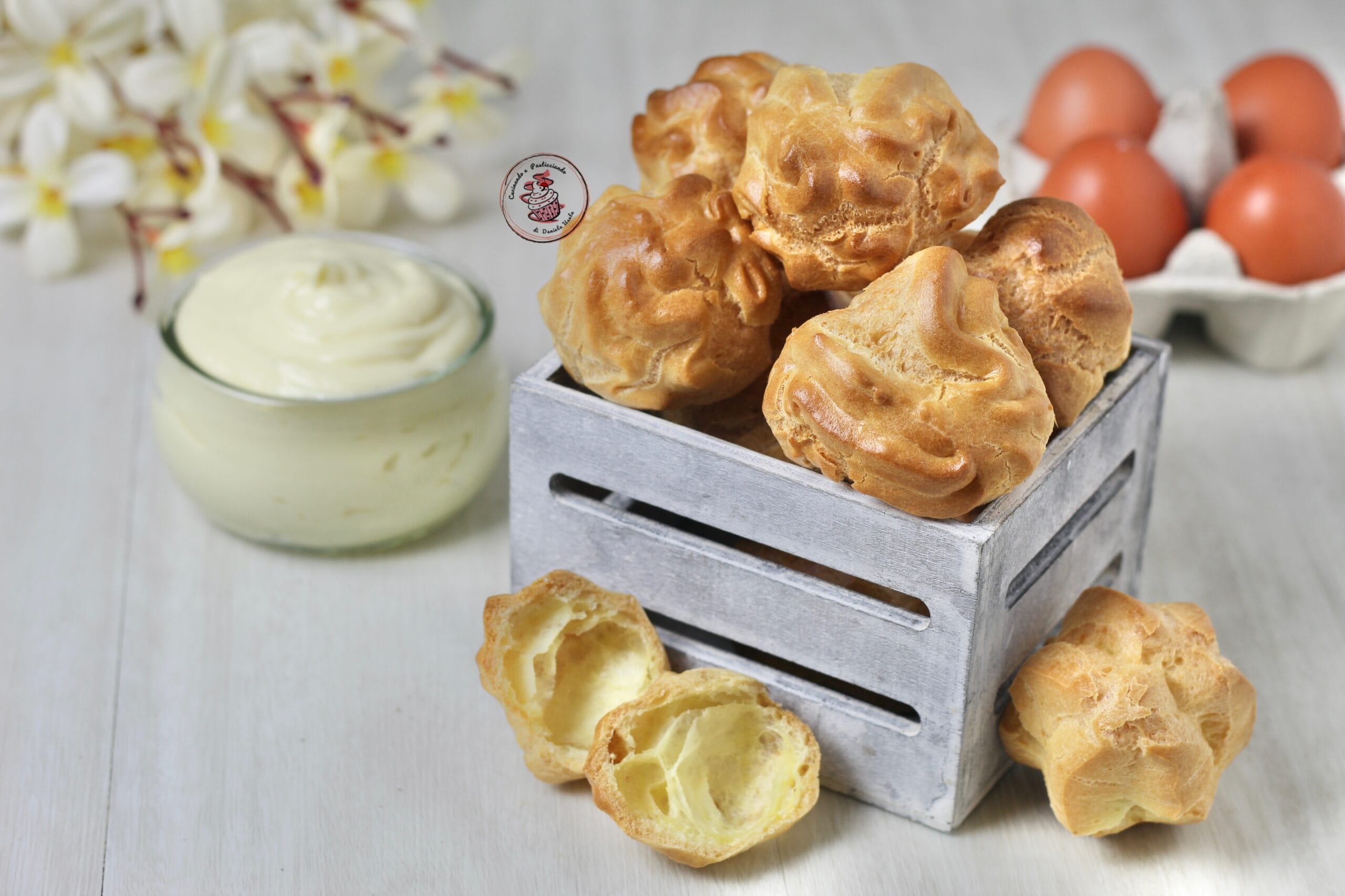 Air Fryer Cream Puffs, Perfectly Super Light and Very Quick