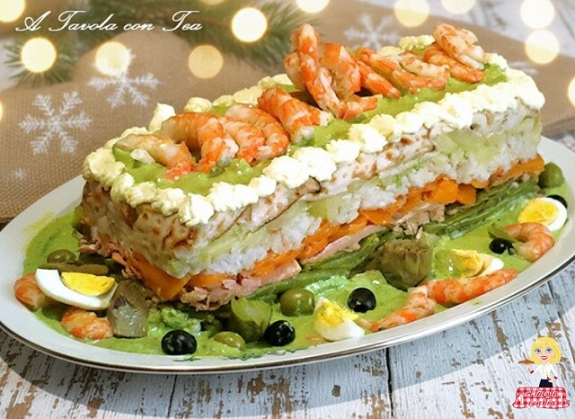 CAPPON MAGRO RECIPE with Genoese Salsa Verde