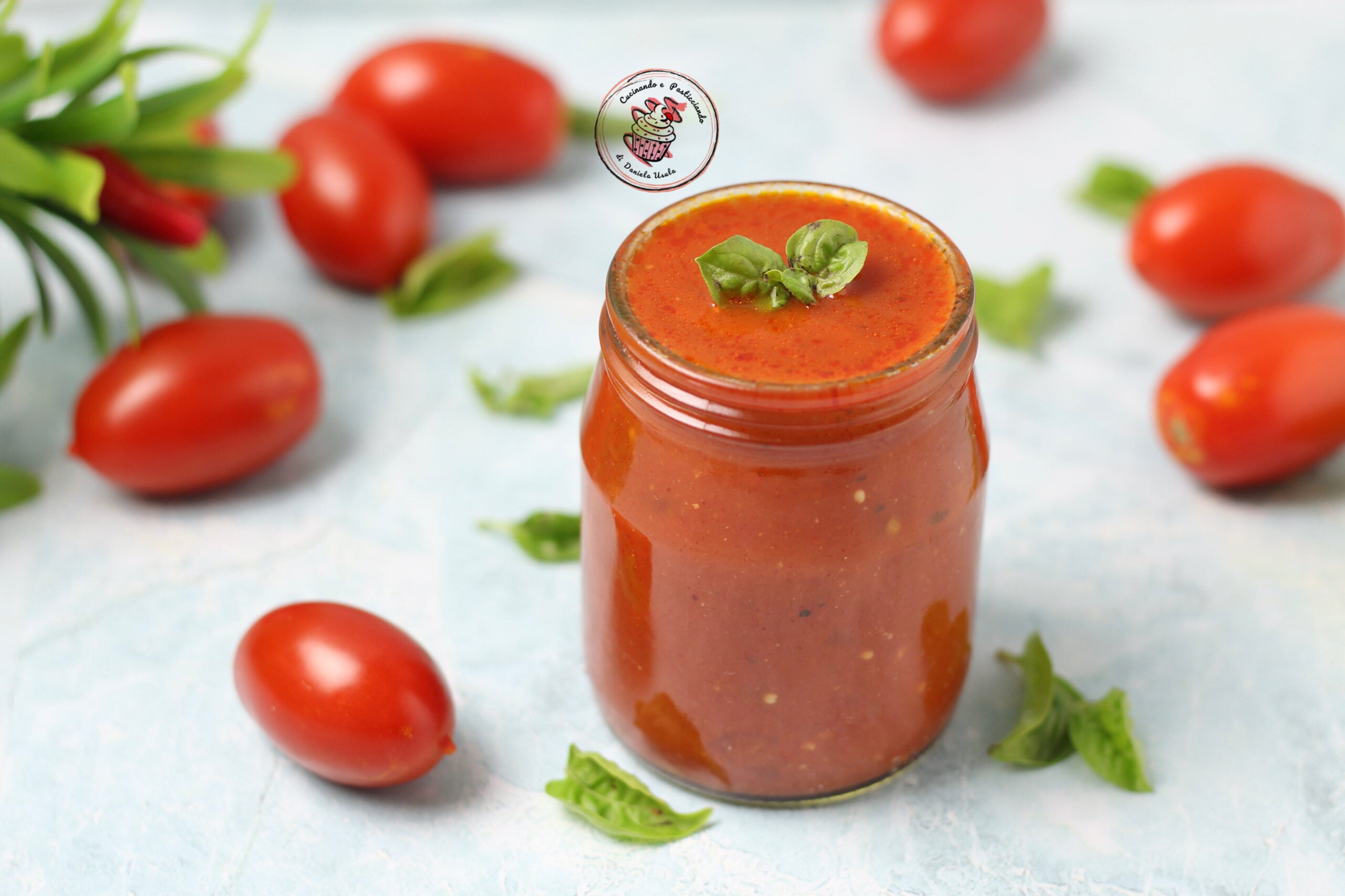 Homemade Seasoned Tomato Sauce, Thermomix Version