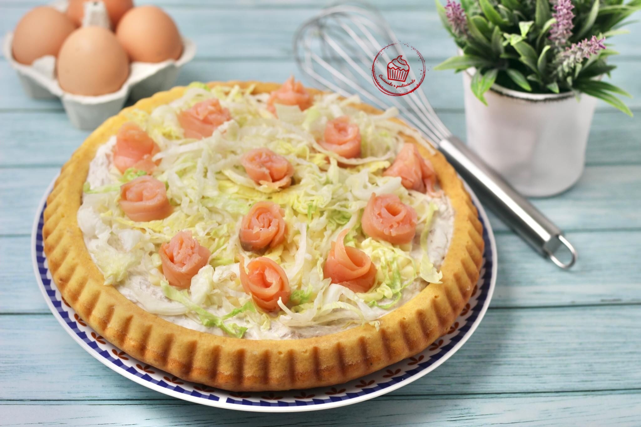 Soft Salmon Tart