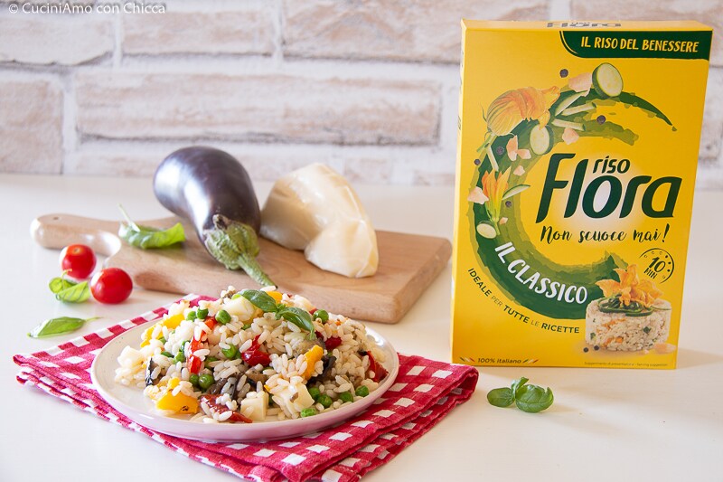 COLD RICE WITH VEGETABLES