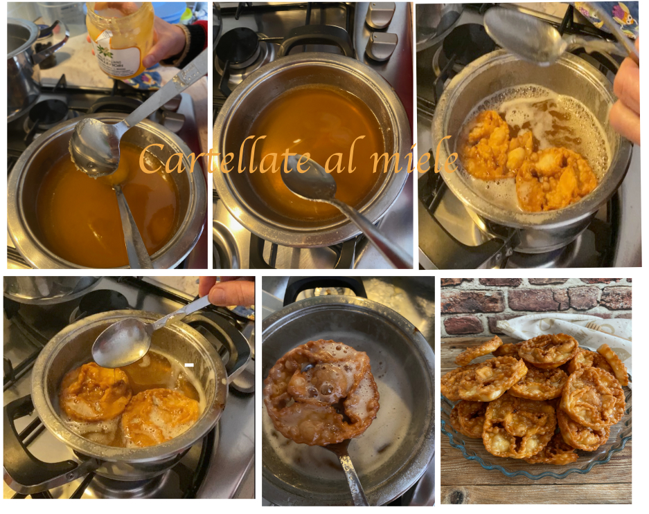 Apulian Cartellate with Honey using Thermomix