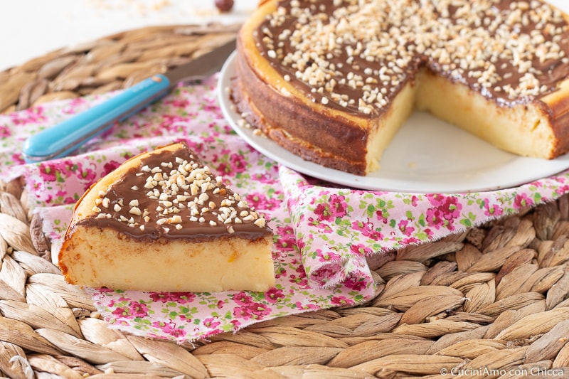 CREAMY AND DELICIOUS NUTELLA RICOTTA CAKE