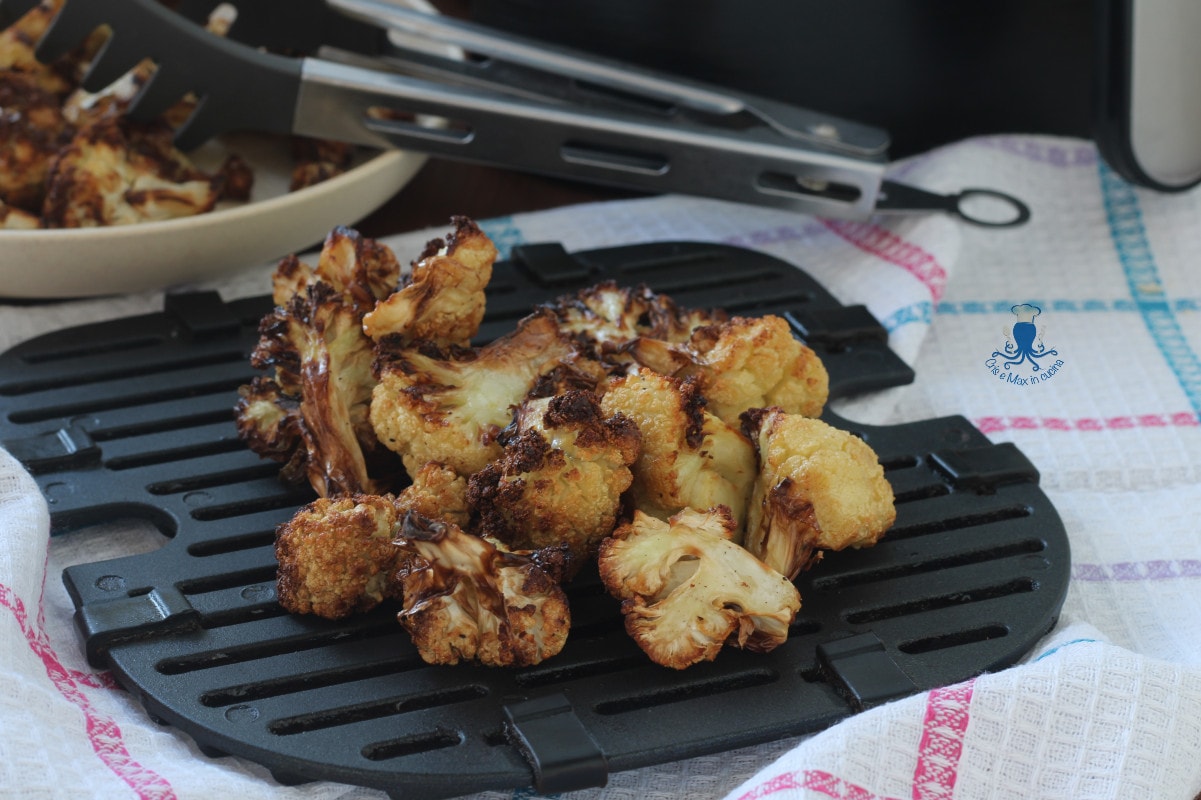 Crispy Air Fryer Cauliflower, Straight from Raw.